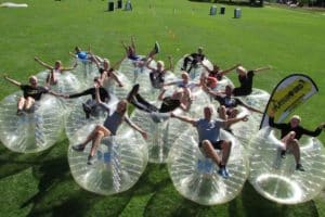 Outdoor Bubble Soccer