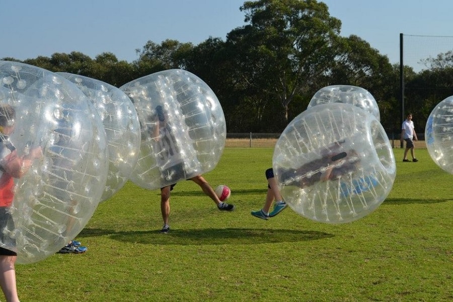 Outdoor Bubble Soccer