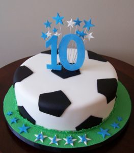 Kindergeburtstag Fussball Kuchen Fußball